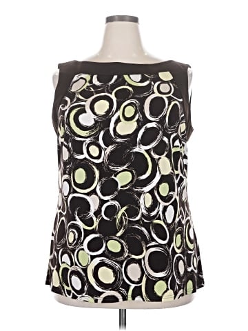 Sandra Darren Sleeveless Blouse (view 1)