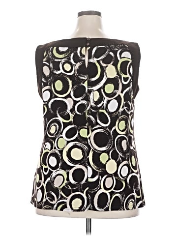 Sandra Darren Sleeveless Blouse (view 2)