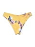 Montce Floral Yellow Swimsuit Bottoms Size S - photo 2