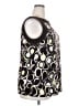 Sandra Darren Black Sleeveless Blouse Size 18 - photo 4