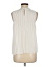 DKNY 100% Polyester Ivory Sleeveless Blouse Size M (petite) - photo 2