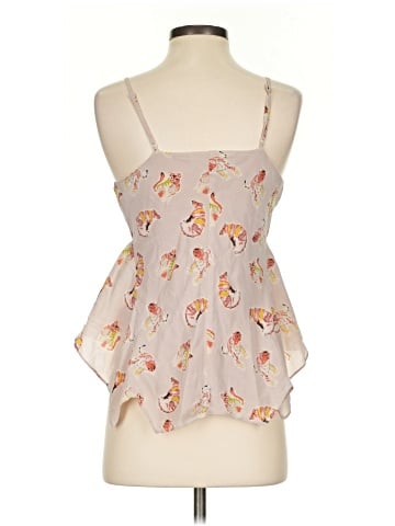Rebecca Taylor Sleeveless Silk Top (view 2)