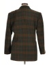 Bice Plaid Brown Blazer Size 14 - photo 2