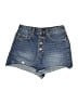 Roxy 100% Cotton Blue Denim Shorts Size 27 waist - photo 1