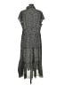 Max Studio 100% Polyester Polka Dots Black Casual Dress Size L (estimated) - photo 2