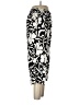 Grace 100% Rayon Floral Ivory Casual Pants Size L - photo 4
