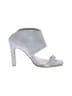 42 Gold Gray Sandals Size 8 - photo 1