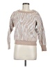 Rebecca Taylor Animal Print Tan Pullover Sweater Size M - photo 1