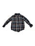 Janie and Jack 100% Cotton Plaid Blue Long Sleeve Button-Down Shirt Size 2T - photo 1