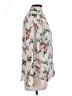 rue21 100% Polyester Floral Ivory Long Sleeve Blouse Size L - photo 4