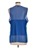 DKNY Blue Sleeveless Blouse Size L - photo 2