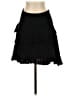 Something Navy 100% Viscose Solid Black Casual Skirt Size XS - photo 1
