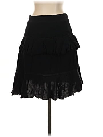 Something Navy Casual Skirt (view 2)