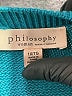 Philosophy Republic Clothing Solid Teal Pullover Sweater Size 1X - photo 7