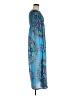 Venus 100% Polyester Paisley Blue Casual Dress Size XS - photo 4