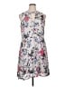 Jennifer Lopez Print Gray Casual Dress Size XL - photo 1