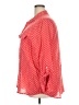 Gap Outlet 100% Cotton Polka Dots Red Long Sleeve Button-Down Shirt Size XXL - photo 5