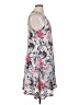 Jennifer Lopez Print Gray Casual Dress Size XL - photo 4
