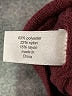 Lane Bryant Burgundy Pullover Sweater Size 18 - 20 Plus - photo 8