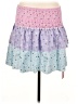 Romwe 100% Polyester Polka Dots Purple Casual Skirt Size L - photo 1