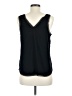Chelsea28 100% Polyester Black Sleeveless Blouse Size M - photo 2