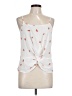 Hippie Rose 100% Polyester White Tank Top Size L - photo 1