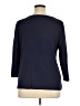 Chico's 100% Cotton Blue 3/4 Sleeve Top Size XL - photo 2