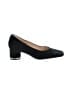 Franco Sarto 100% Leather Black Heels Size 7 1/2 - photo 1