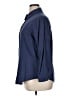 In'Voland Solid Blue Long Sleeve Button-Down Shirt Size 16 - photo 5