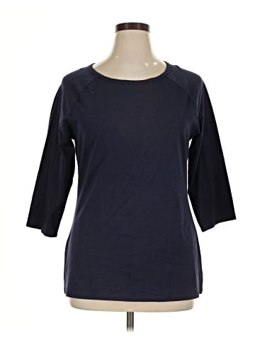 Hanes 3/4 Sleeve Top (view 1)