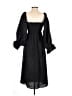 Sleeper 100% Linen Black Casual Dress Size XS - photo 2