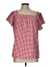 Unbranded Red Short Sleeve Blouse Size L - photo 1