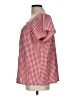 Unbranded Red Short Sleeve Blouse Size L - photo 5