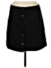 Unbranded 100% Polyester Solid Black Casual Skirt Size S - photo 1