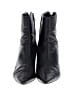 Marc Fisher 100% Leather Black Ankle Boots Size 10 - photo 2