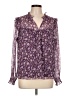 Draper James 100% Polyester Purple Long Sleeve Blouse Size L - photo 1