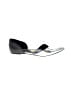 Nine West 100% Leather Metallic Silver Flats Size 9 - photo 1