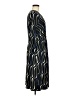 Talbots Chevron-herringbone Black Casual Dress Size 6 - photo 4