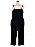 Torrid Solid Black Jumpsuit Size 4X Plus (4) - photo 2