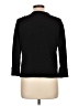 Casual Corner Black 3/4 Sleeve Button-Down Shirt Size L - photo 2