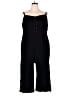 Torrid Solid Black Jumpsuit Size 4X Plus (4) - photo 1