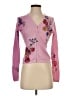 Easel Floral Pink Cardigan Size S - photo 1