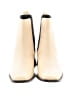 Sam Edelman 100% Leather Ivory Ankle Boots Size 8 - photo 2