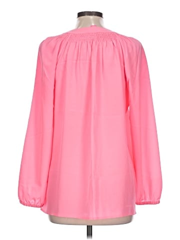 Lilly Pulitzer 3/4 Sleeve Silk Top (view 2)