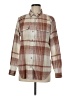 Eddie Bauer Plaid Maroon Brown Long Sleeve Button-Down Shirt Size M - photo 1