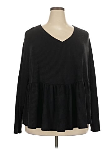 Terra & Sky Long Sleeve Blouse (view 1)
