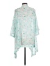Lookbook Store Teal Kimono Size 10 - photo 2