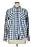 Vanilla Star Blue Long Sleeve Henley Size XL - photo 1
