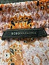 BCBGMAXAZRIA 100% Polyester Paisley Orange Tan Shorts Size L - photo 3