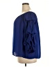 Catherine Malandrino 100% Polyester Blue 3/4 Sleeve Blouse Size 2X - photo 5
